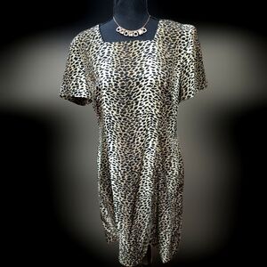 Womens Leopard Dress